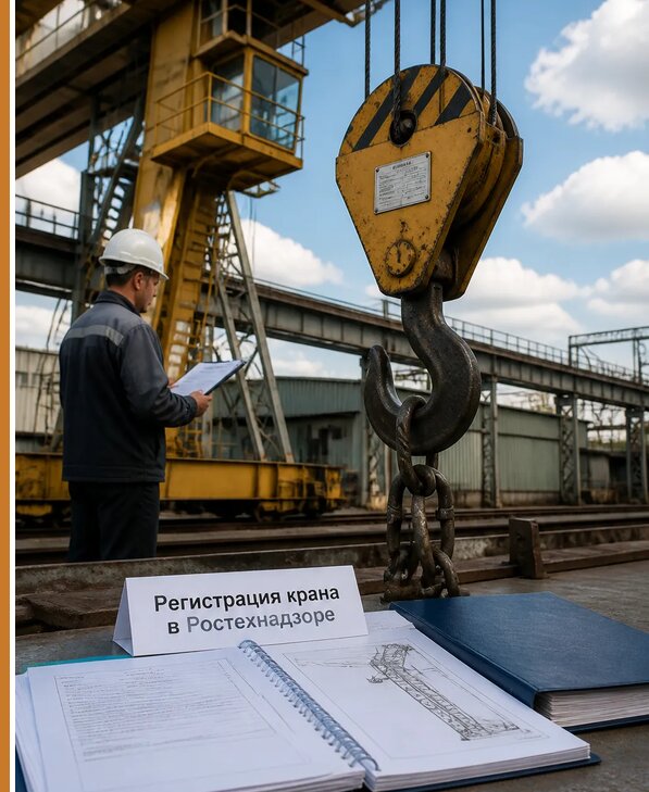 Регистрация крана в Ростехнадзоре в Балашове от 15254 р. | Авеста ОТиПБ